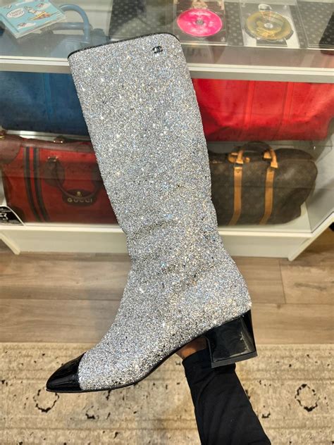 chanel sparkle boots price|Chanel fashion.